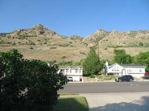 View of the mountains