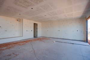 View of spare room