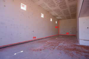View of spare room