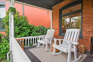 View of porch