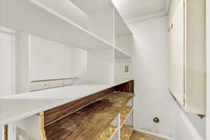 View of storage area