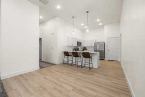 Kitchen and dining room