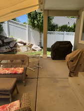 View of patio