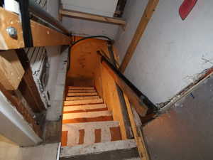 Stairs to Water heater