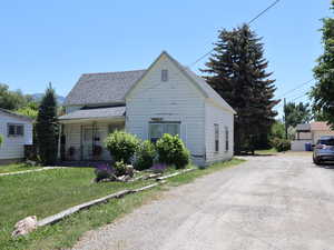 Accessory Dwelling unit at front of lot, main Home behind this one