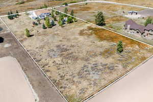 View of rural area featuring property boundaries highlighted