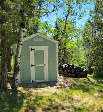 View of shed
