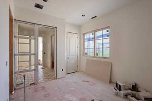 View of unfurnished bedroom