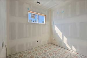 View of unfurnished room