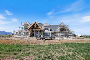 View of back of property