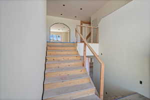 View of stairway
