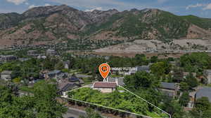 View of mountain background