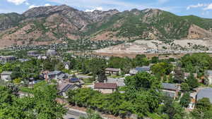 View of mountain backdrop
