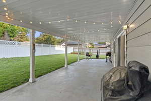View of patio / terrace with grilling area