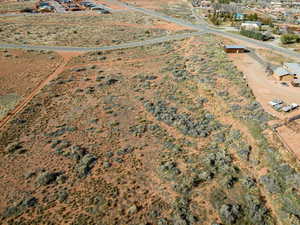 Aerial overview of property's location