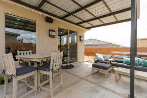 View of patio featuring outdoor lounge area