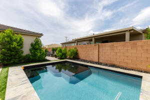 View of pool