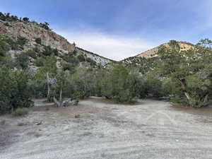 View of mountain backdrop