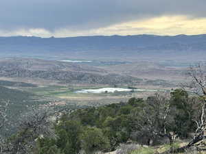 View of mountain backdrop