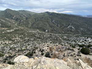 View of mountain backdrop