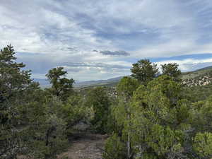 View of mountain background