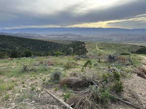 View of mountain backdrop