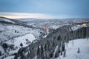 View of mountain background