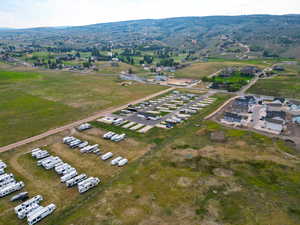 Aerial overview of property's location