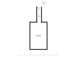 Basement floor plan
