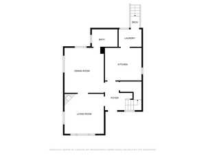 Main level floor plan