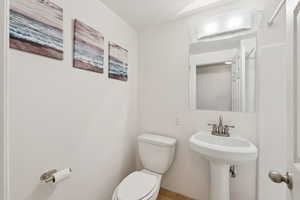 Bathroom featuring toilet