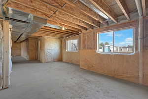 View of basement
