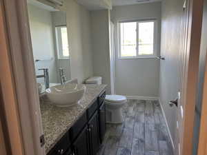 Bathroom downstairs.