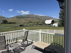 Views from the back deck.
