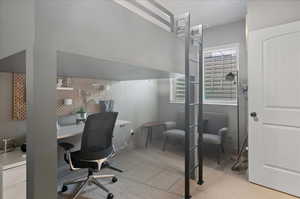 Office area with carpet