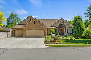 Rambler style home, 3 car garage, with RV Parking