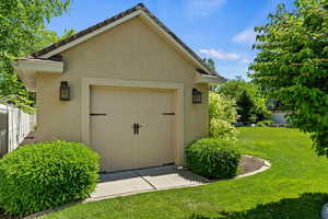 View of shed