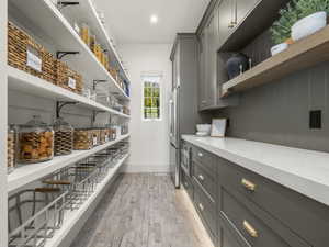 View of storage area