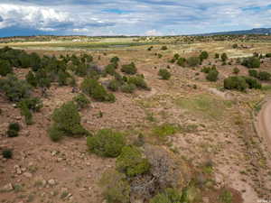 Aerial view of property's location featuring rural landscape