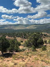 View of mountain background