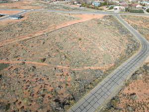 Aerial view of property and surrounding area