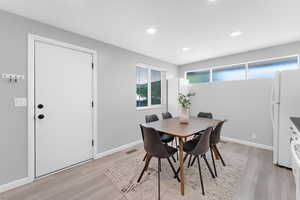 Plenty of room to eat in the kitchen.