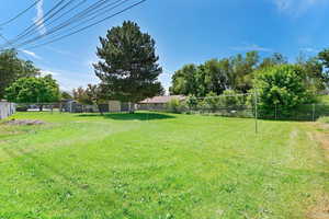 Garden area in the backyard as well.