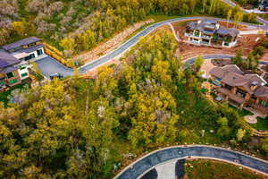 Aerial view of property and surrounding area