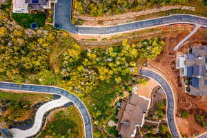Aerial overview of property's location