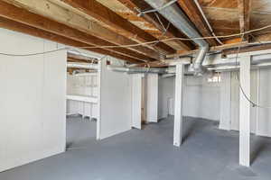 View of basement