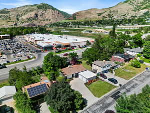 Drone / aerial view of mountains