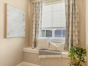View of living area