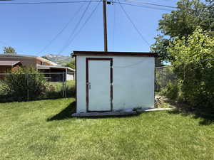 View of shed