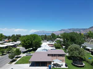 View of mountain background